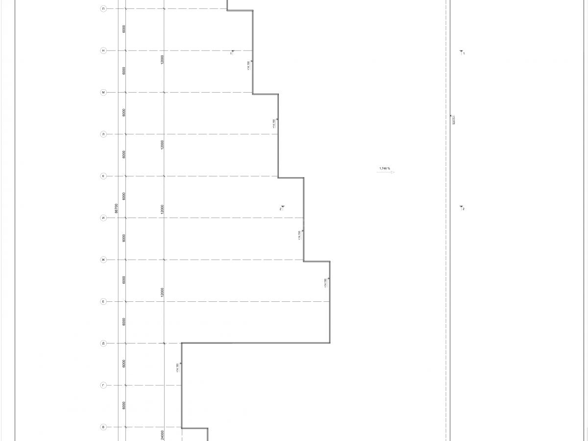 Планировка Склад из сэндвич-панелей -  фото 7