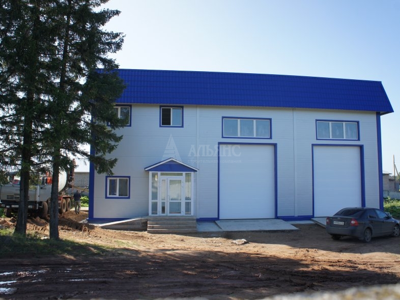 Грузовой автосервис из сэндвич-панелей - фото 4