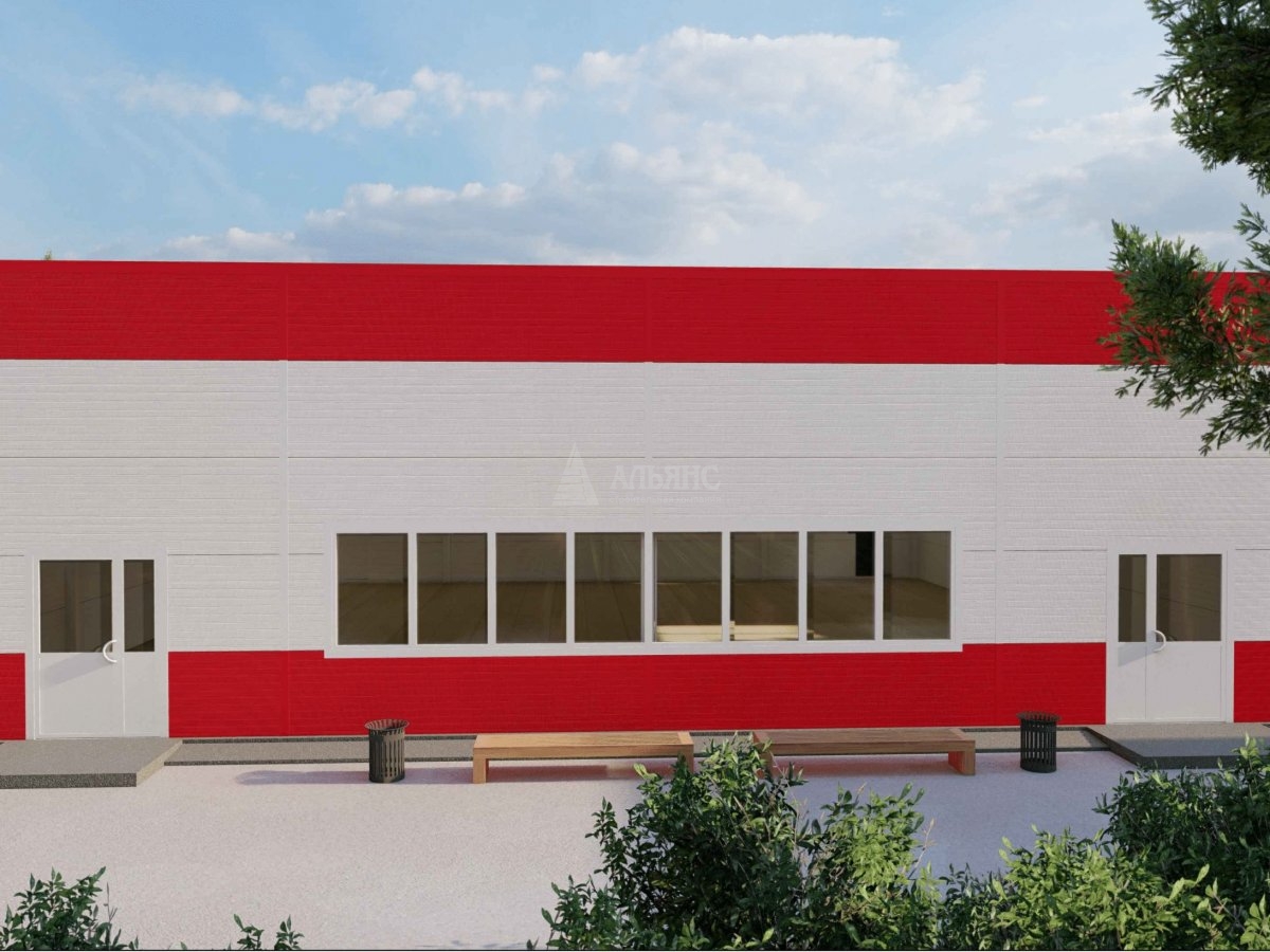 3D визуализация Магазин из сэндвич-панелей - фото 3