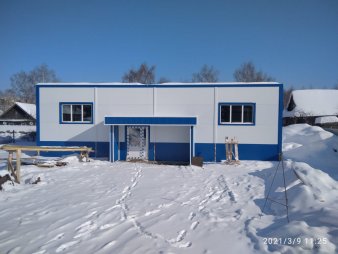 Магазин из сэндвич-панелей